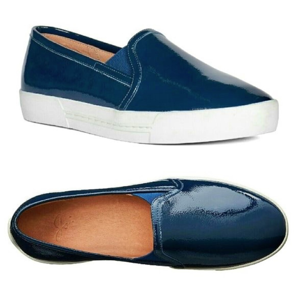 Joie Ocean Patent Leather Slip-on Sneakers
